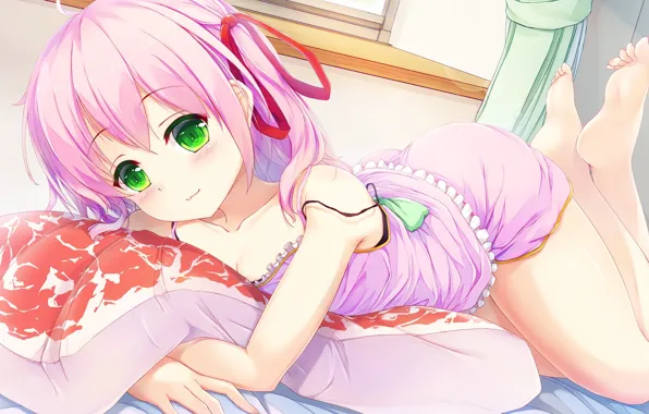 Girl, Pillow, Meat
