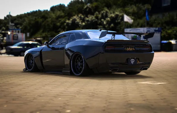 Auto, Black, Machine, Dodge, Challenger, Dodge Challenger, Rendering, Concept Art