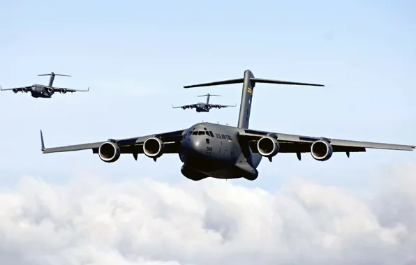 The plane, C-17 globemaster, Military transport