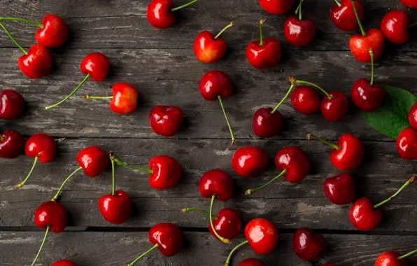 Picture berries, fresh, wood, cherry, cherry, berries