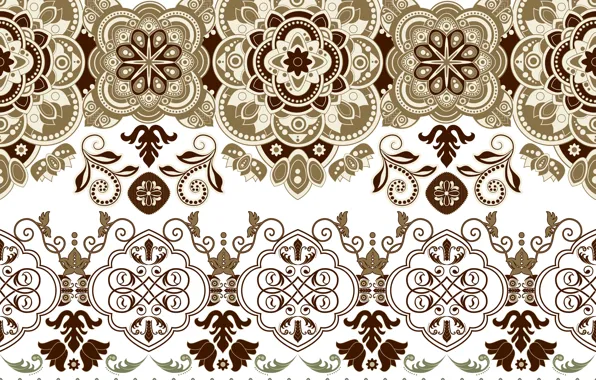Pattern, texture, white background, ornament