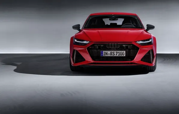 Audi, front view, Sportback, RS 7, RS7, 2020