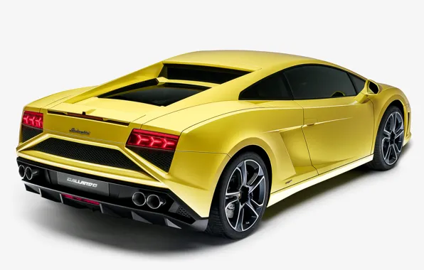 Wallpaper, Lamborghini, Gallardo, back, Lamborghini, Gallardo, 2013, LP560-4
