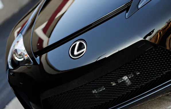 Picture Lexus, logo, LFA, Lexus LFA, badge