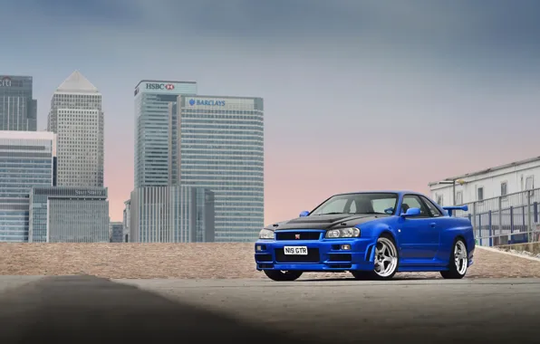 Picture City, Nissan, Skyline, R34