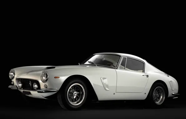 White, Retro, Ferrari, Ferrari, Car, 1962, Berlinetta, 250
