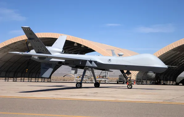 The airfield, UNITED STATES AIR FORCE, UAV, Reaper, Air Force Base, Creech, MQ-9