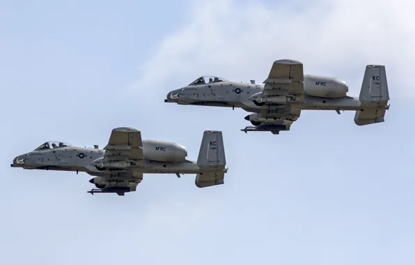 Attack, Thunderbolt II, single, twin-engine, A-10C