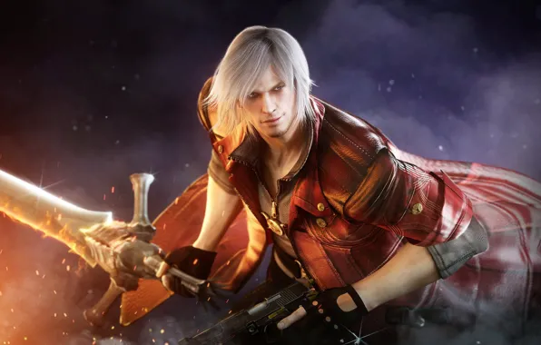 Wallpaper devil, Dante, Devil May Cry 5 for mobile and desktop