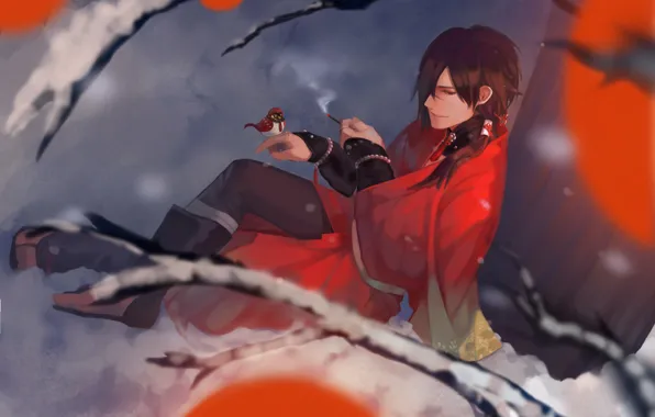 Picture fanart, DRAMAtical Murder, Koujaku, Pixiv, Fanart From Pixiv, Beni (DMMd)