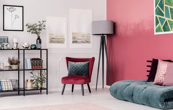 Picture design, comfort, living room