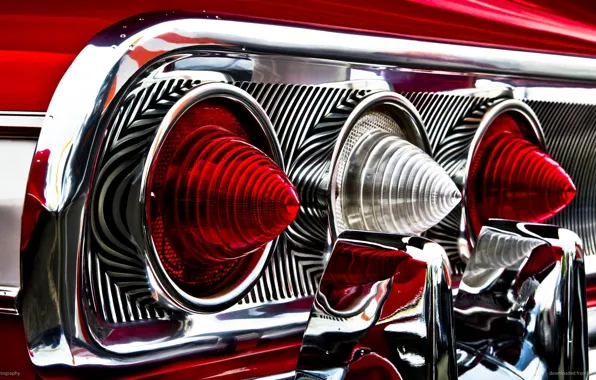 Chevrolet, rear lights, Chevrolet impala