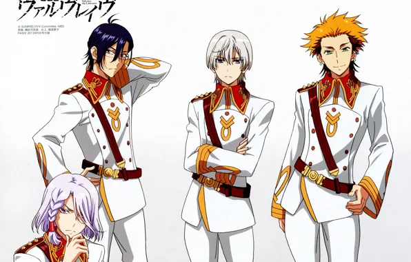 Group, form, guys, Kakumeiki Valvrave, Walgrave Liberator