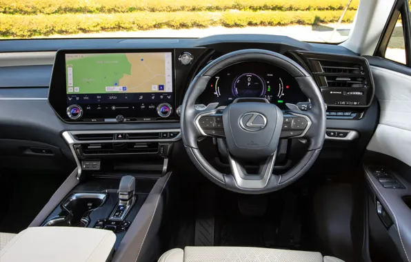 Interior, Lexus, Lexus, the interior of the car, 2022, Lexus RX 500h