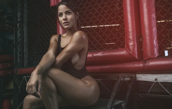 Model, pose, tattoos, Katya Henry