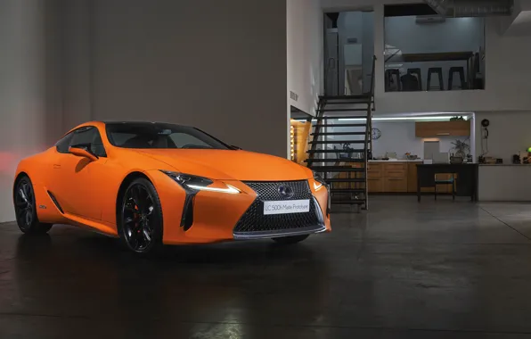 Lexus, LC 500, 2019, LC 500h, Matte Prototype