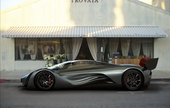 Concept, 2008, supercar, Mazda, supercar, The concept car, Furai, Mazda Furai Concept