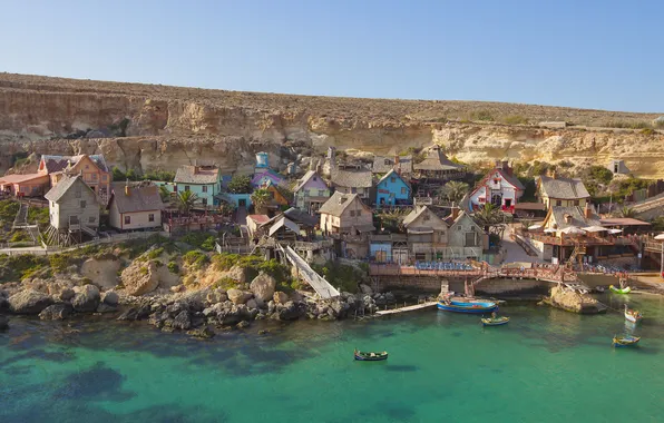 Picture деревня Попай, Andrew Chabrov, home, Malta, Bay