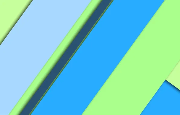 Picture line, wallpaper, geometry, green, design, blue, color, heavenly