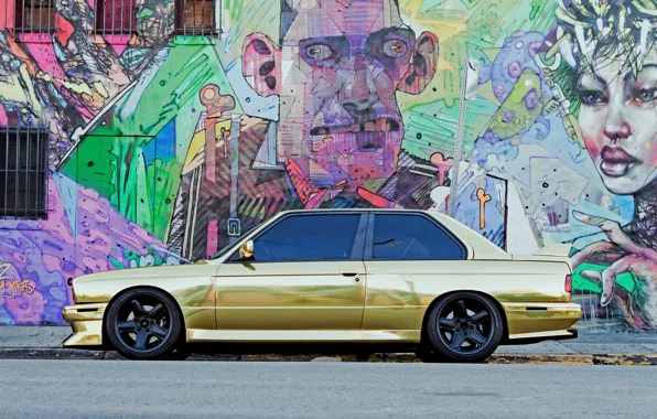 Tuning, Street, BMW, grafiti
