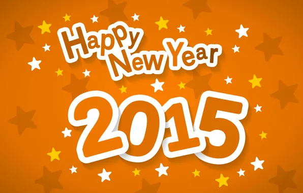 Stars, background, Christmas, New Year, Happy, 2015