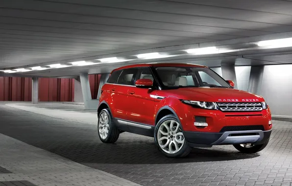 Car, red, Wallpaper, SUV, is, car, rover, land