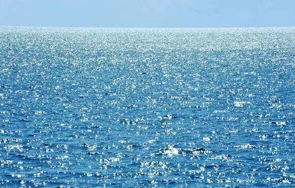 Picture the ocean, the sky, water, nature