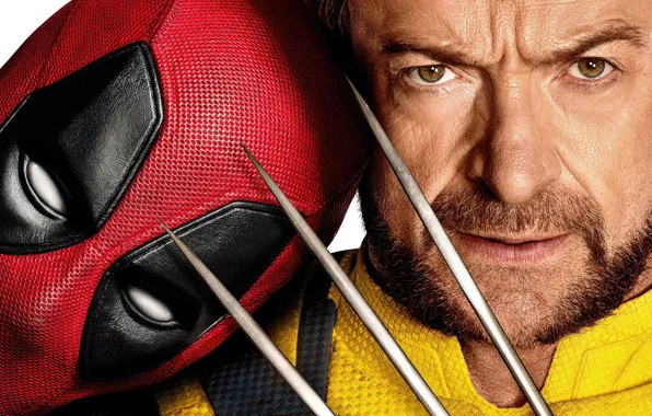 Ryan Reynolds, Ryan Reynolds, poster, Wolverine, Hugh Jackman, Logan, Hugh Jackman, Deadpool