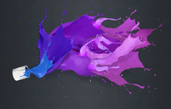 Picture color, background, paint, splash