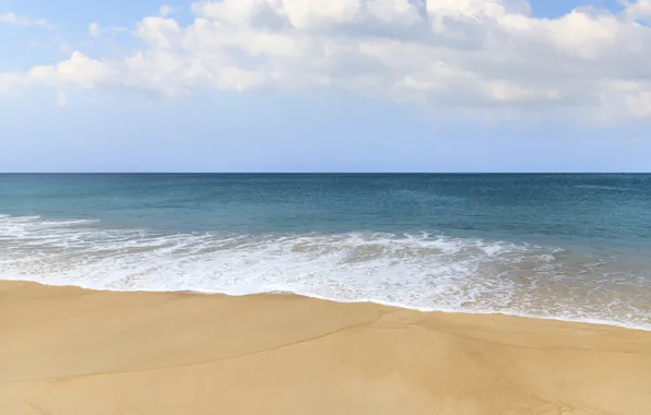 Picture sand, sea, wave, beach, summer, the sky, summer, beach