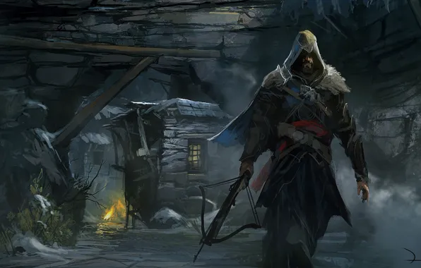 Assassin's Creed: Rogue Shay Concept Art