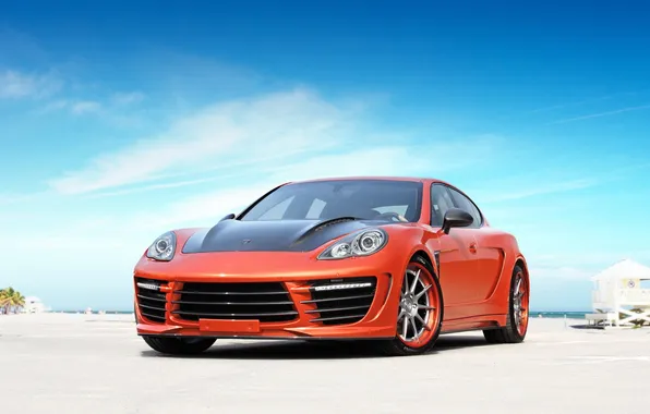 The sky, tuning, Porsche Panamera Stingray GTR, Porsche Panamera