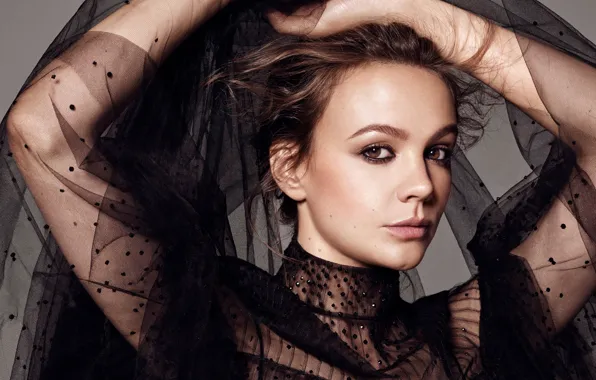 Look, girl, face, hands, actress, beautiful, cute, brown eyes