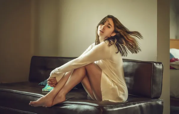 Picture girl, pose, Karen Ayala