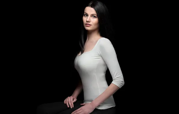 Picture look, model, brunette, Madeleine