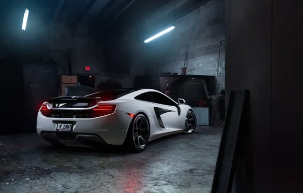 Picture McLaren, MP4-12C, Tuning, Supercars, Wheels, Rear, ADV.1, Ligth
