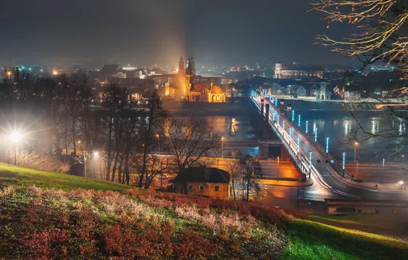 Lithuania, Kaunas, nights