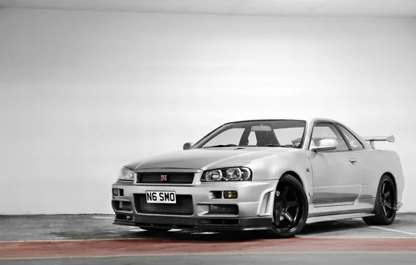 Picture Nissan, skyline, gtr, r34