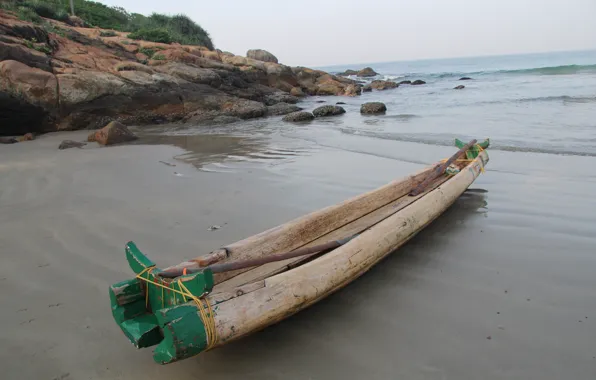 Picture sea, nature, different, boat team