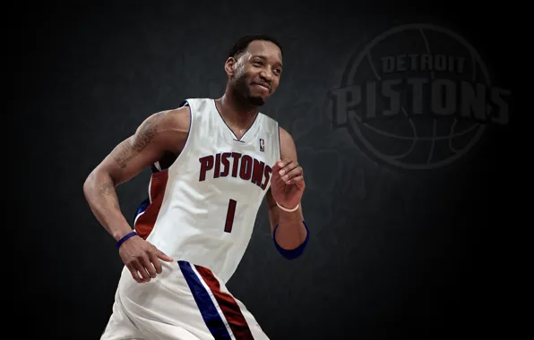 Picture Basketball, Background, Tattoo, NBA, Player, Tracy McGrady, Detroit-Pistons