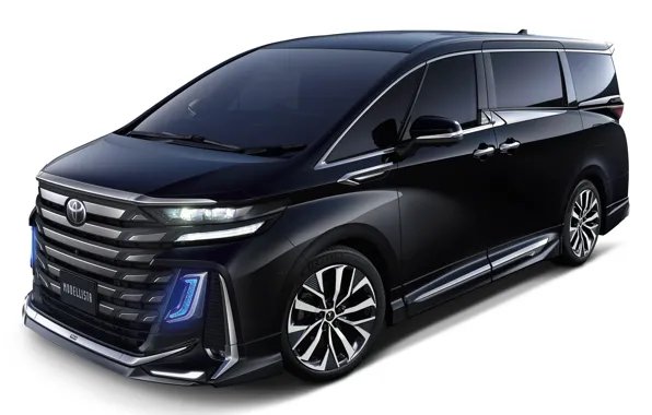 Download wallpaper Toyota, Vellfire, 2023, Modellista, Toyota Vellfire ...