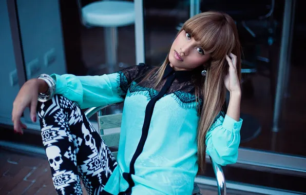 Look, girl, sweetheart, lips, photographer, posing, Carlos Williams