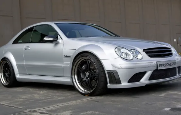 Coupe, Mercedes-Benz, Kicherer, Black Edition, car, W209, CLK 63 AMG