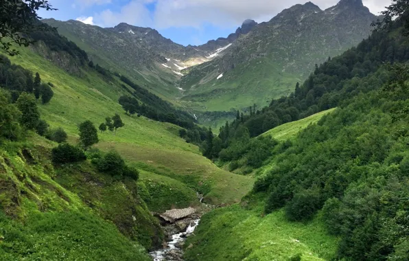 Picture mountains, Mountain, Abkhazia, Abkhazia