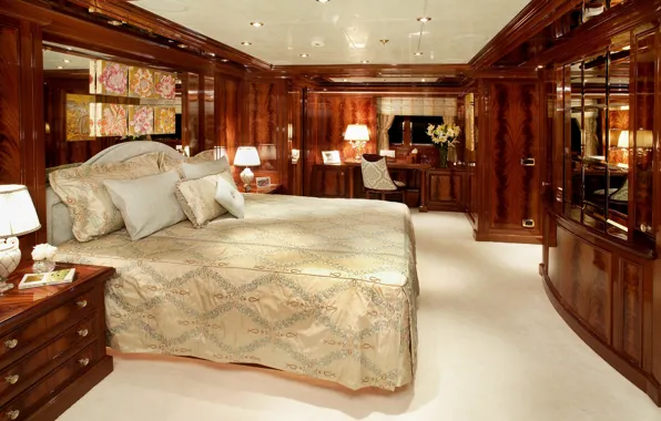 Picture design, style, interior, yacht, Suite, cabin