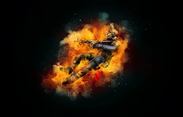 Download Digital Art 4K CS GO Wallpaper