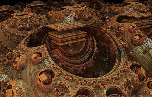 Abstraction, fantasy, maze, tiers