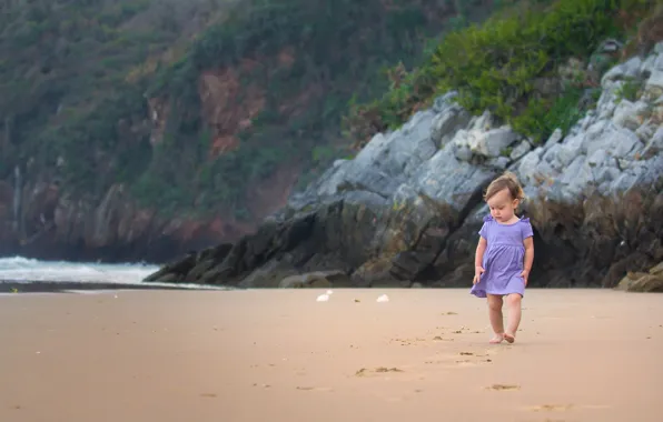 Picture mood, girl, walk