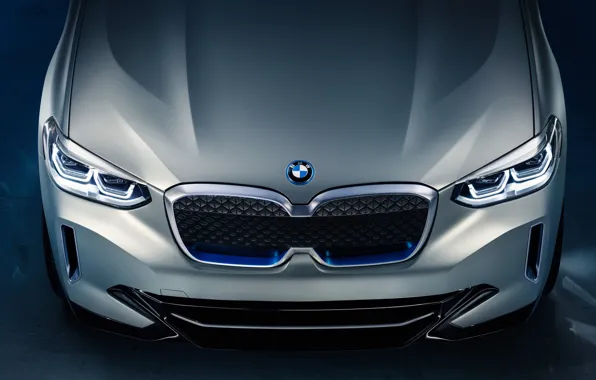 Concept, 2018, the front part, electrocreaser, BMW iX3
