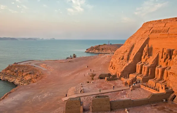 Temple, Egypt, Abu Simbel